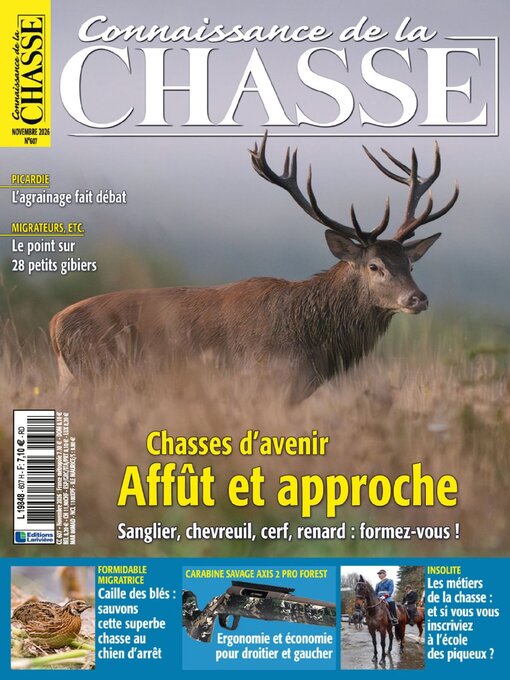 Cover image for Connaissance de la chasse